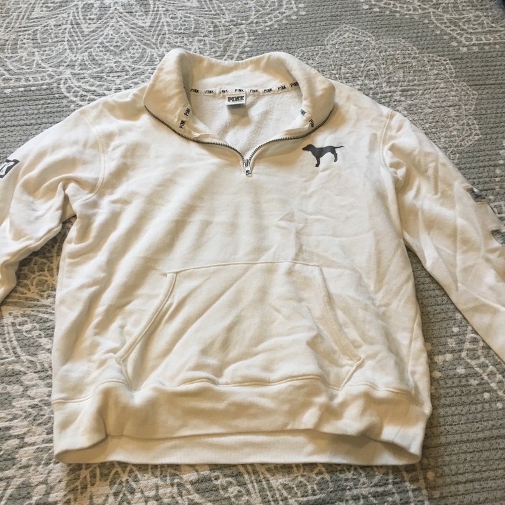 PINK Quarter Zip Sweatshirt